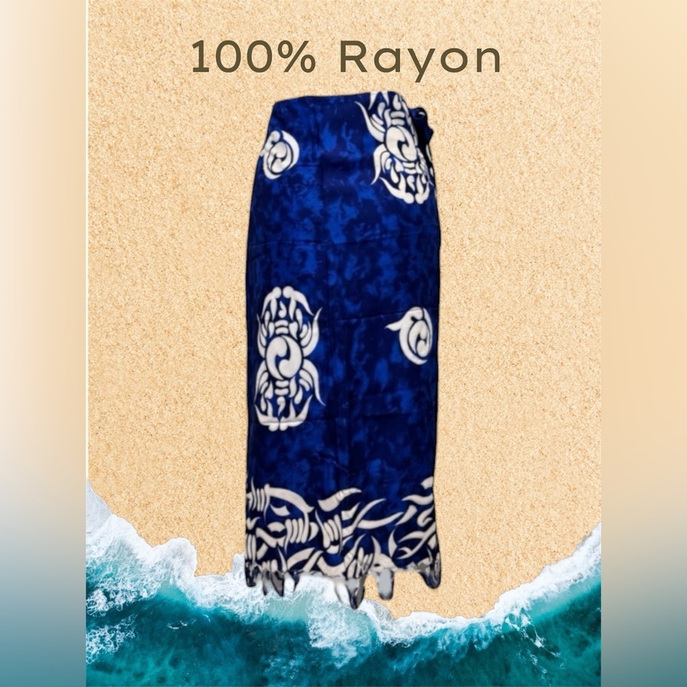 $10 Add-on | Hawaiian Wraparound Skirt - Picture 2 of 16